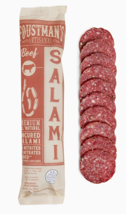Premium Artisanal All-Natural Uncured Beef Salami