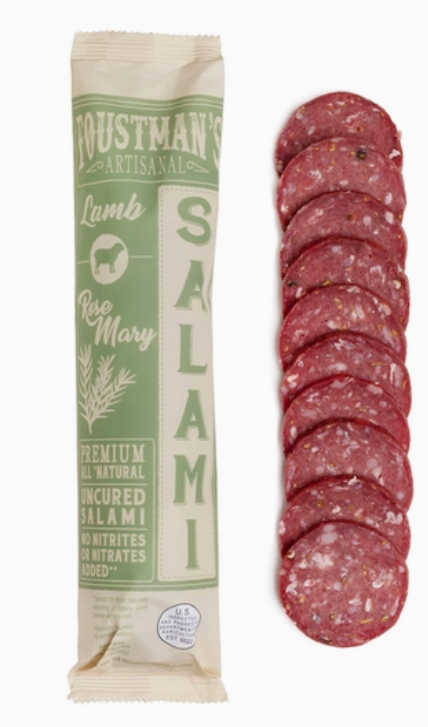 Premium Artisanal All-Natural Uncured Lamb & Rosemary Salami