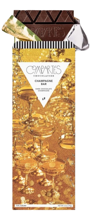 Gourmet Champagne Dark Chocolate Bar