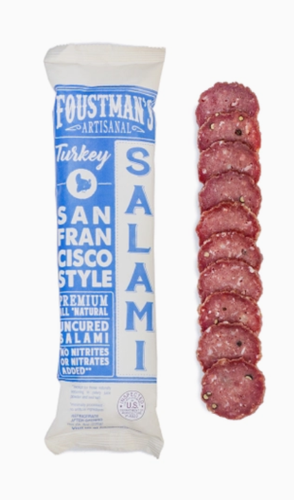 Premium Artisanal All-Natural Uncured Turkey Salami